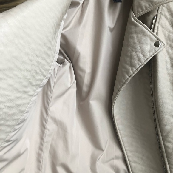 Faux leather moto jacket - Picture 3 of 3